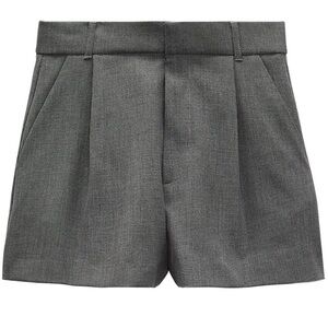 ZARA Pleated Shorts